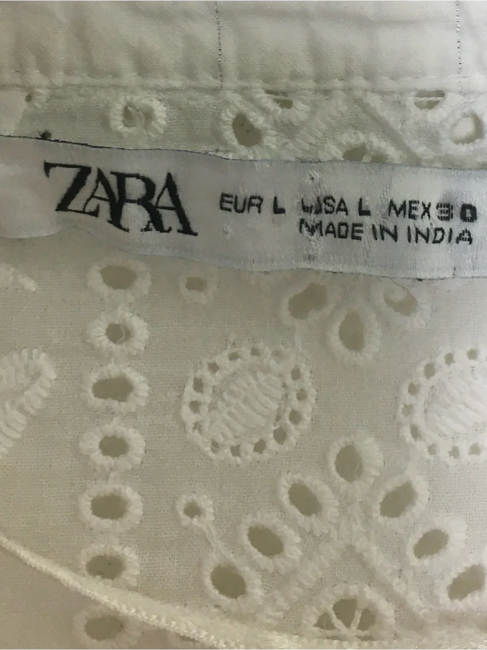 Zara elegant white